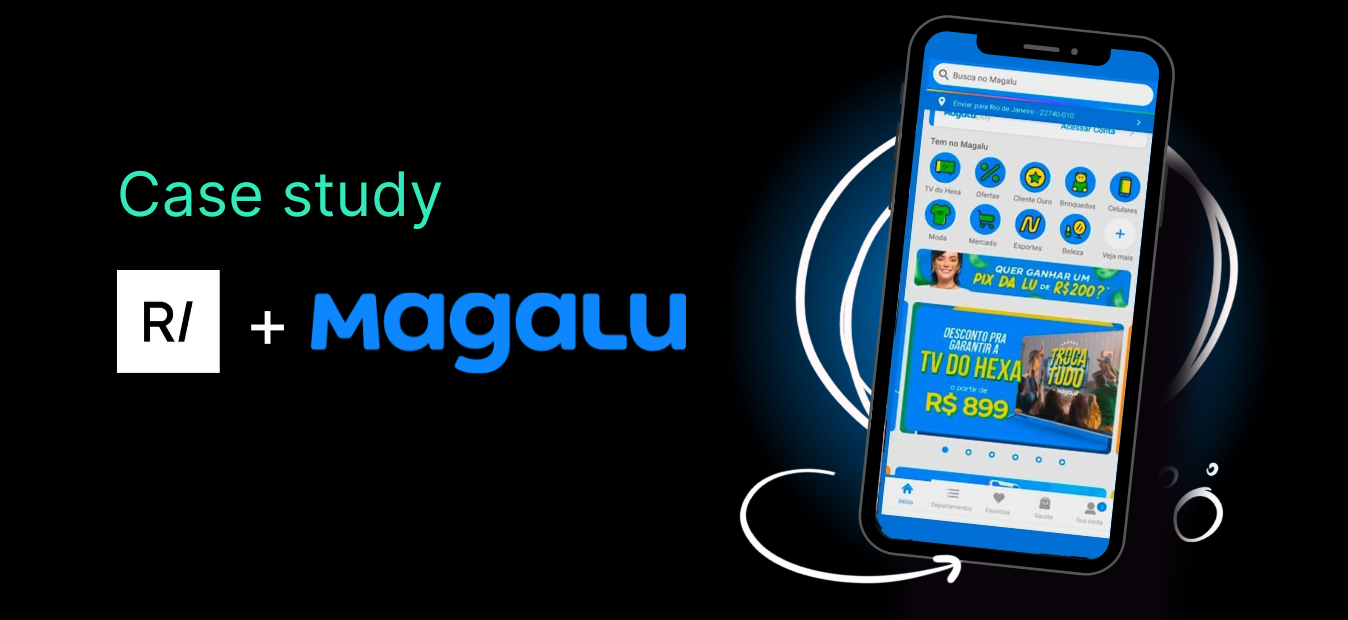 Image Magalu reduces CPA by 40% with Rocket Lab